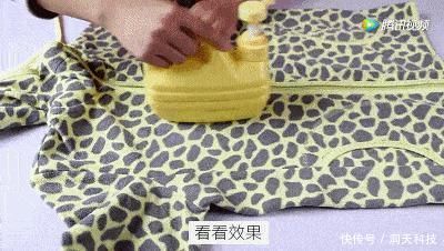 打火机|家里的洗衣液瓶别扔,这样剪2刀,可以省下买熨斗的钱!