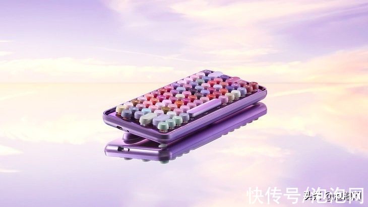 姹紫嫣红|冰粼紫高定，雷柏ralemo Pre 5多模无线机械键盘姹紫嫣红版上市