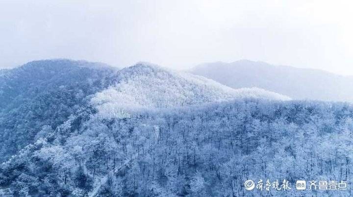 济南|济南南山出现雾凇奇观，九如山美如童话世界！