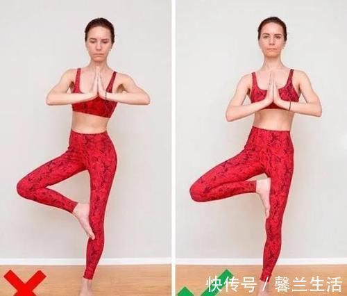 体式|20个最容易做错的瑜伽体式,第1个很多人做错了