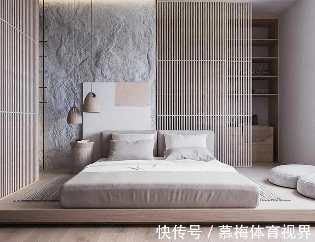 榻榻米|床、衣柜、床头柜都不要,这样装修出来的卧室,更宽敞更漂亮