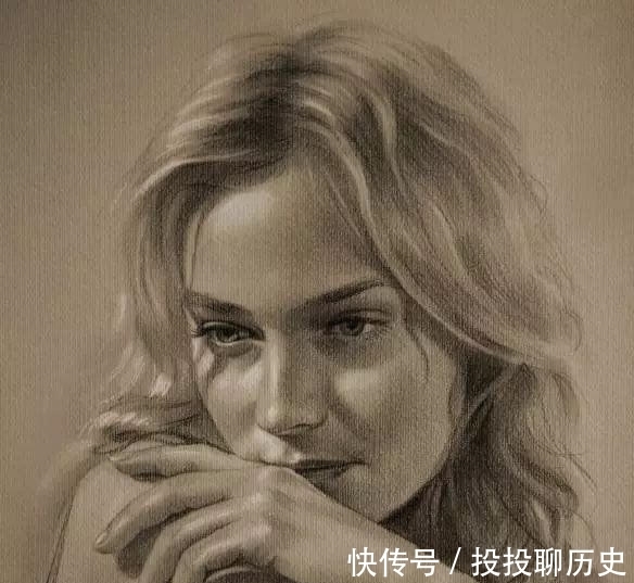 照片|这些用铅笔画出来的素描作品，风格类似照片处理效果