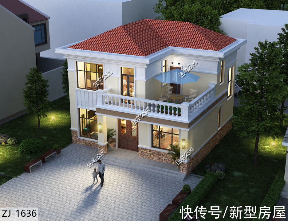 建筑面积|20万预算,能在农村建什么样的房子?8套图纸看看你喜欢哪一套