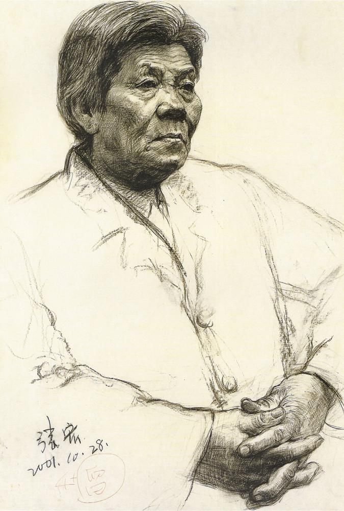 素描|素描半身像合集(精选)美术生课堂整理