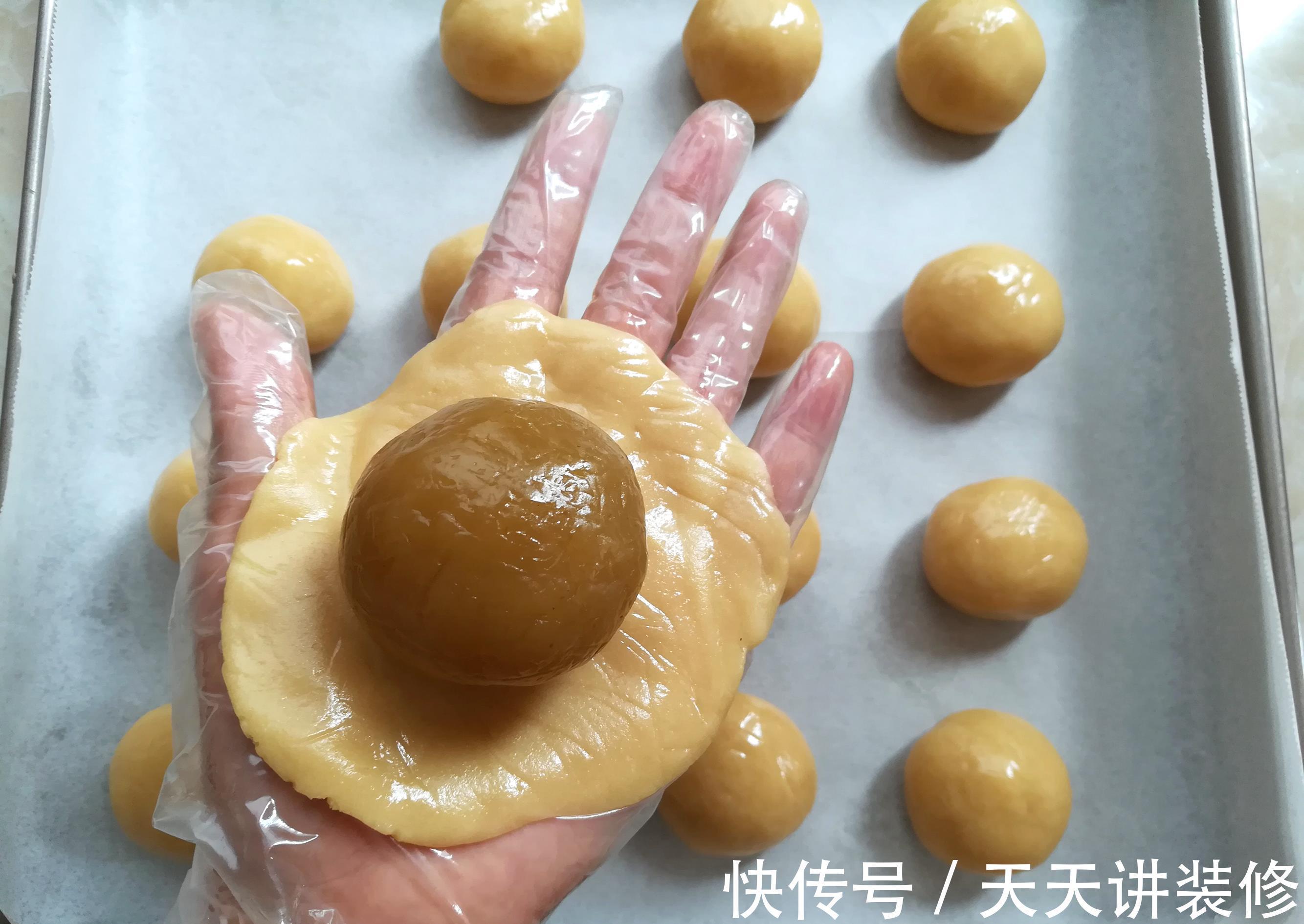 白莲蓉|月饼厂老师傅教做月饼，不收腰不泄脚，配方和要点全在这儿