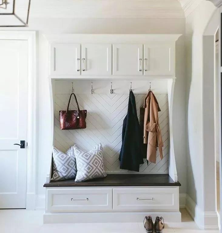 柜子|越来越多人家里玄关这样设计，实用又美观