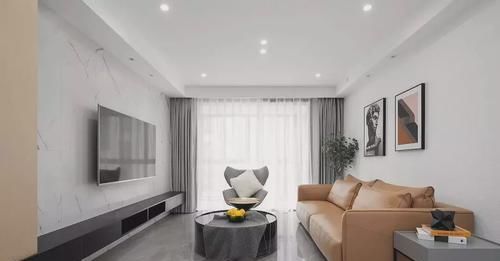 现代主义|120㎡现代主义3室2厅,多功能书房实用性逆天!