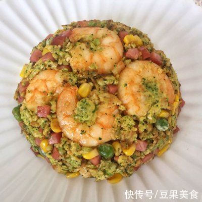 青豆|减脂无米炒饭秘?不含一粒米饭的蛋炒饭??