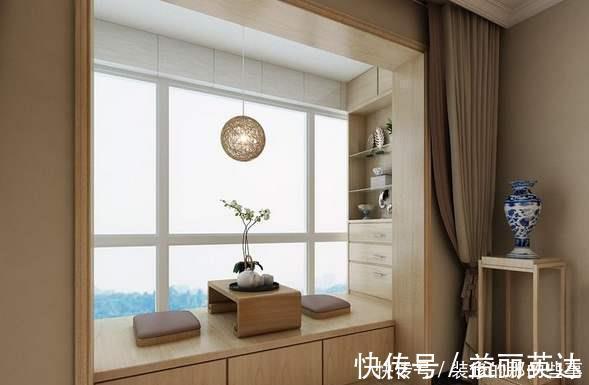 榻榻米|阳台不要傻傻装推拉门了,这样做更实用好看,不得不感叹太聪明了