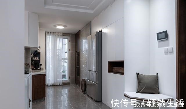 电视墙|有一种美,叫做新中式!145㎡新房打造的极简又高级!爱了!