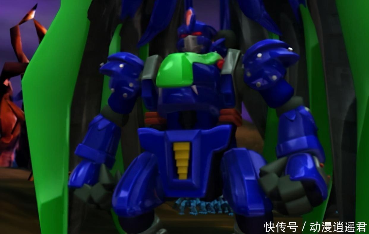 龙神|洛洛历险记:暴龙神最为致命的缺陷,导致机车族翻盘,晶晶很头疼