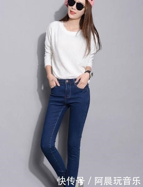 特别|抖音“牛仔裤女神”走红, 左家娇女捧心西子, 网友 此女必要火