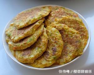 美味|健康早餐菜谱,娃娃菜鸡蛋饼,简单美味营养,适合夏天,吃不够