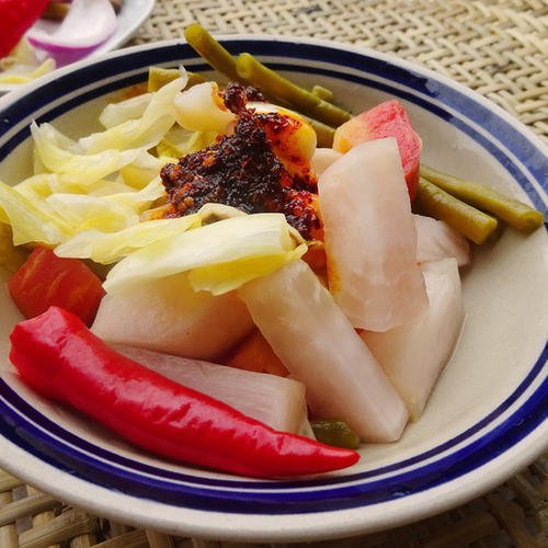 送上腌制各种蔬菜的配方,自己做干净卫生,不用去外面买了!