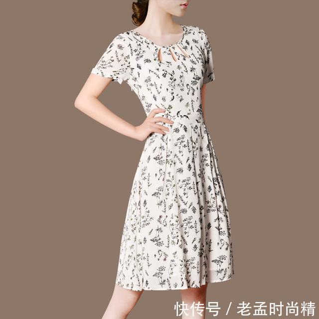 真丝连衣裙|30+白领丽人春款时尚职业装,休闲西装+真丝连衣裙