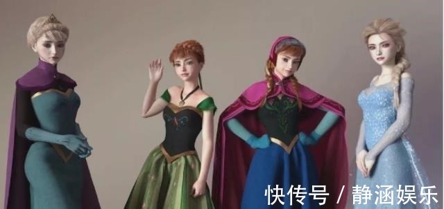真人|冰雪奇缘2:本以为是真人COS,没想到竟是3D建模?容貌逼真画质感人!