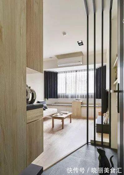 爆改|60㎡小户型爆改三房，水泥墙颜值爆表，还有独立书房，值得参考