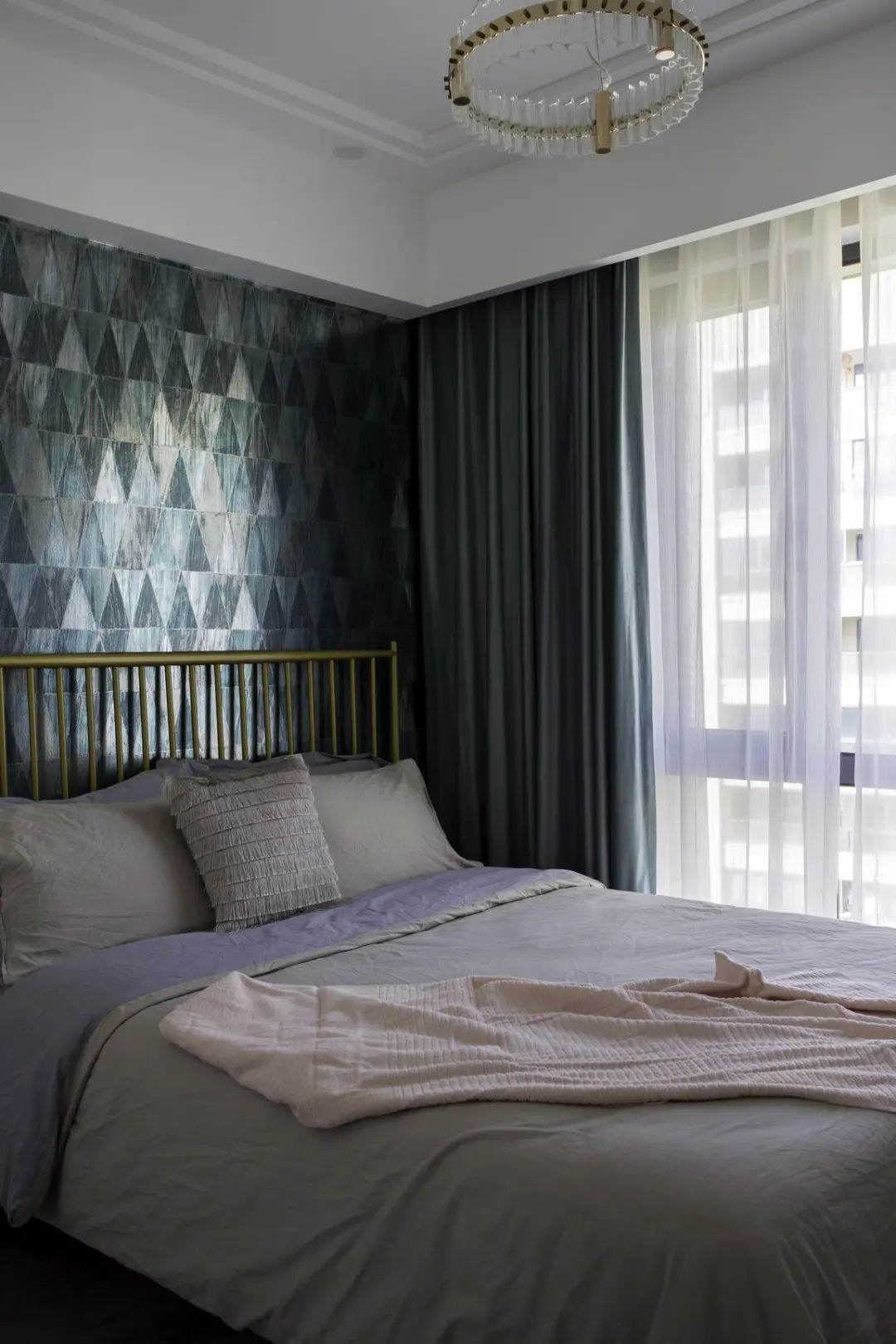 舒适|180㎡浪漫小窝,蓝与粉、灰与白,优雅情趣,轻松舒适