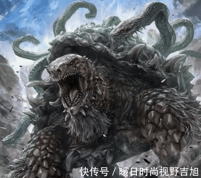 盘古|中国神话中的四大巨兽, 体型达到盘古级别