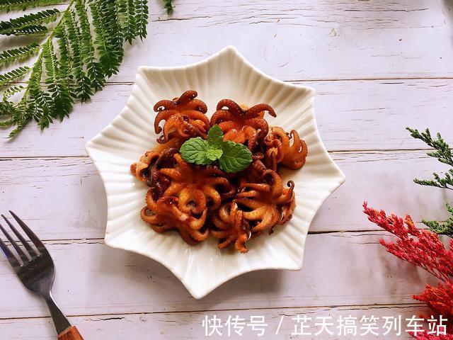 烧烤|墨鱼营养高,做成酱烤墨鱼,香味浓郁,全家都爱吃