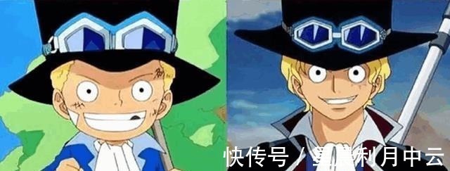 白星|《海贼王》童年对比照公开,索隆越来越霸气,变化最大的是他