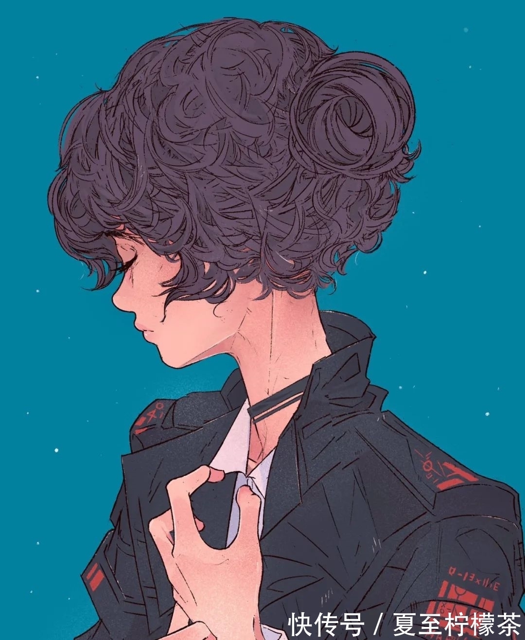 甜酷&插画师EllieMaplefox作品欣赏丨一大波甜酷头像壁纸来袭!