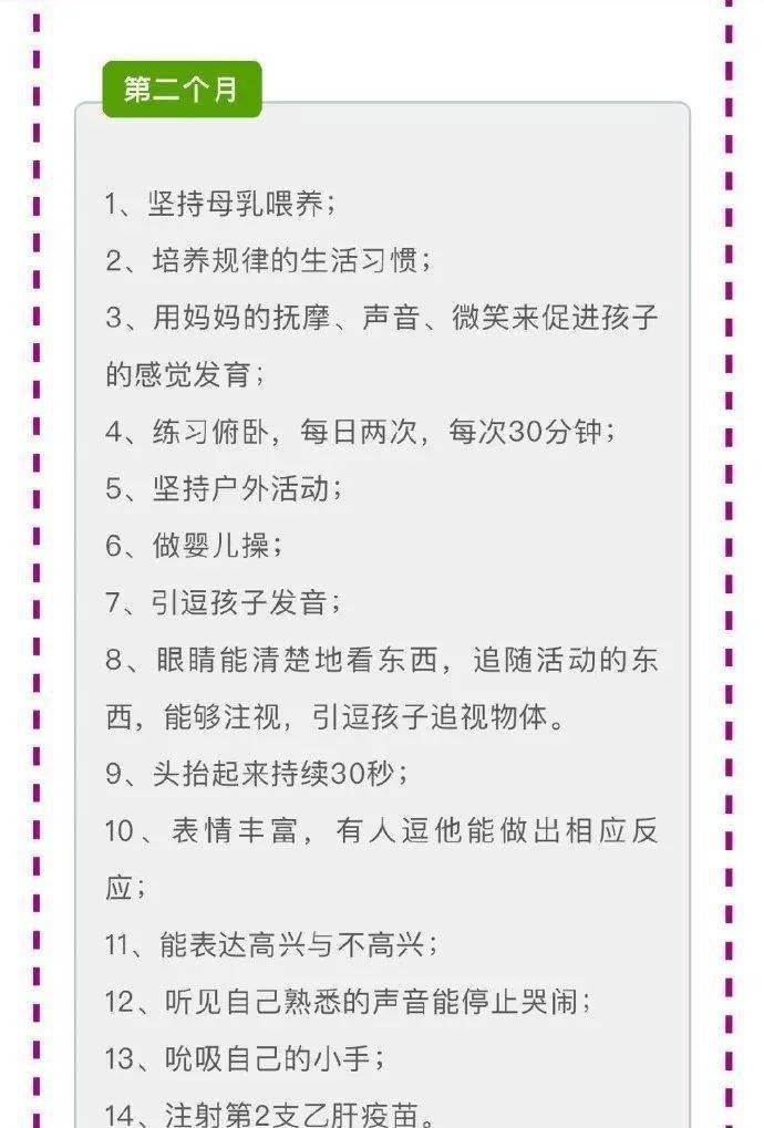 孩子应该睡多久才好?要给他吃多少?这份0-12月注意事项清单收好！