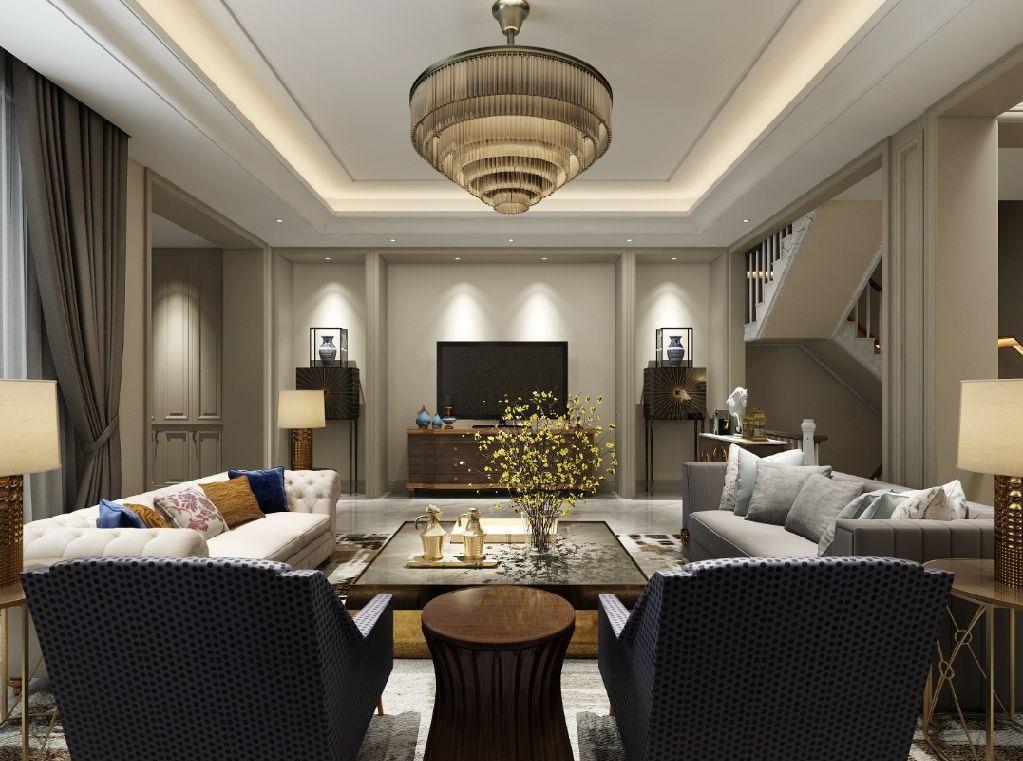 明亮|美式别墅纯享生活,350平方米大户型,每一层都有别样魅力