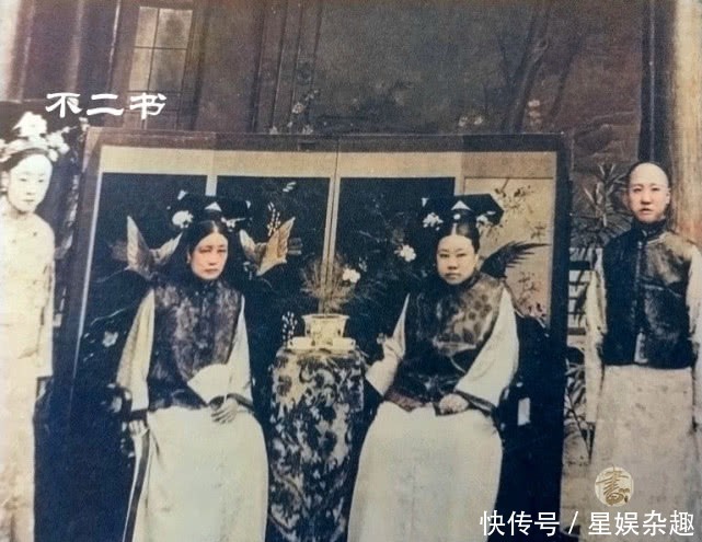 老照片|上色老照片:真实的清末皇亲国戚,看看和清宫剧中相比有何不同