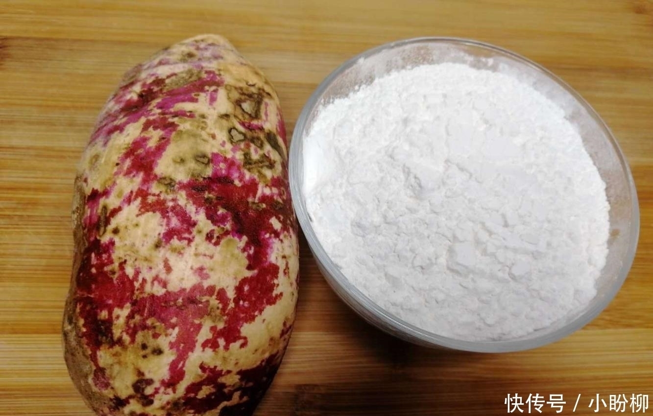 面包糠|红薯独特新吃法, 不蒸, 不煮, 10分钟做出美食, 儿子一次吃5个