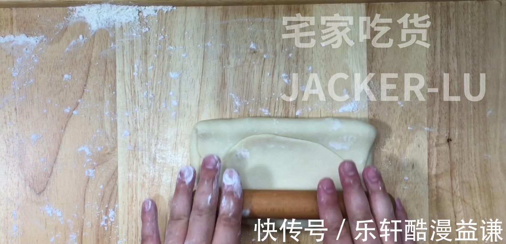 大包酥|榨菜鲜肉月饼,第一次尝试大包酥,又酥又香超级好吃。