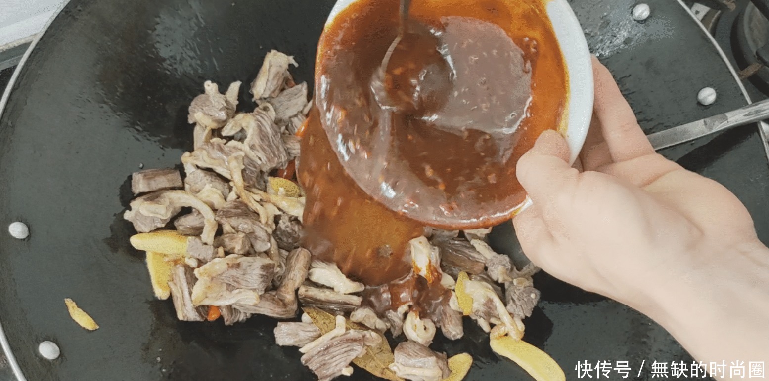 就可以|爱吃牛腩这一个做法要试试,入味汁鲜口感好,一次做2斤吃不够