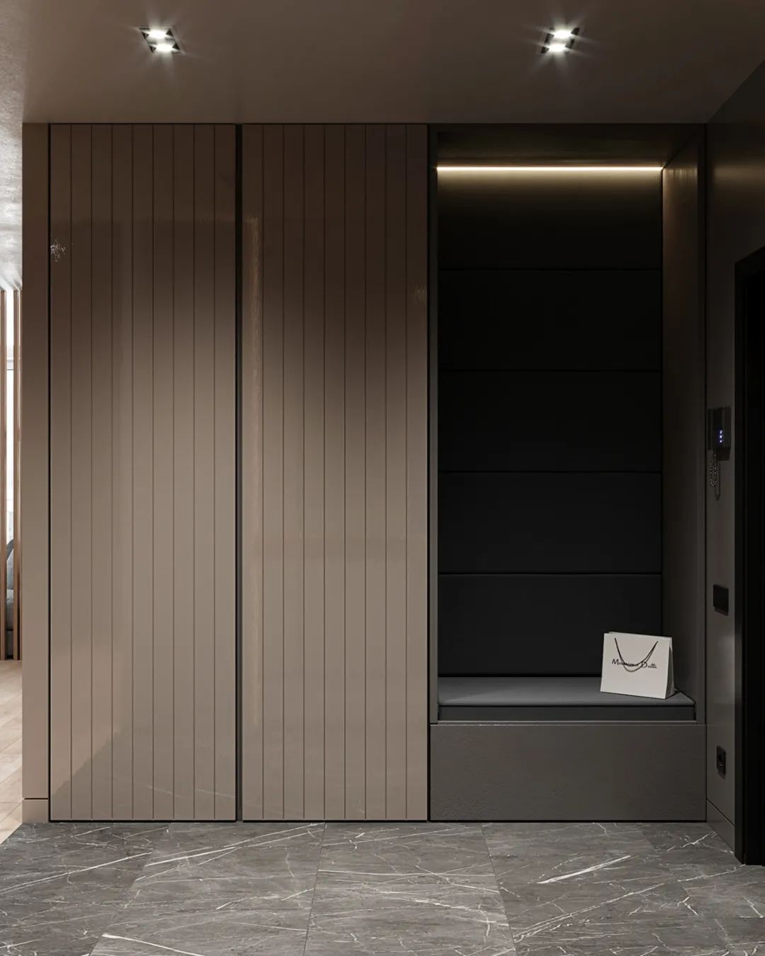 家装|80款入户鞋柜设计方案,人家这样装,太亮眼了