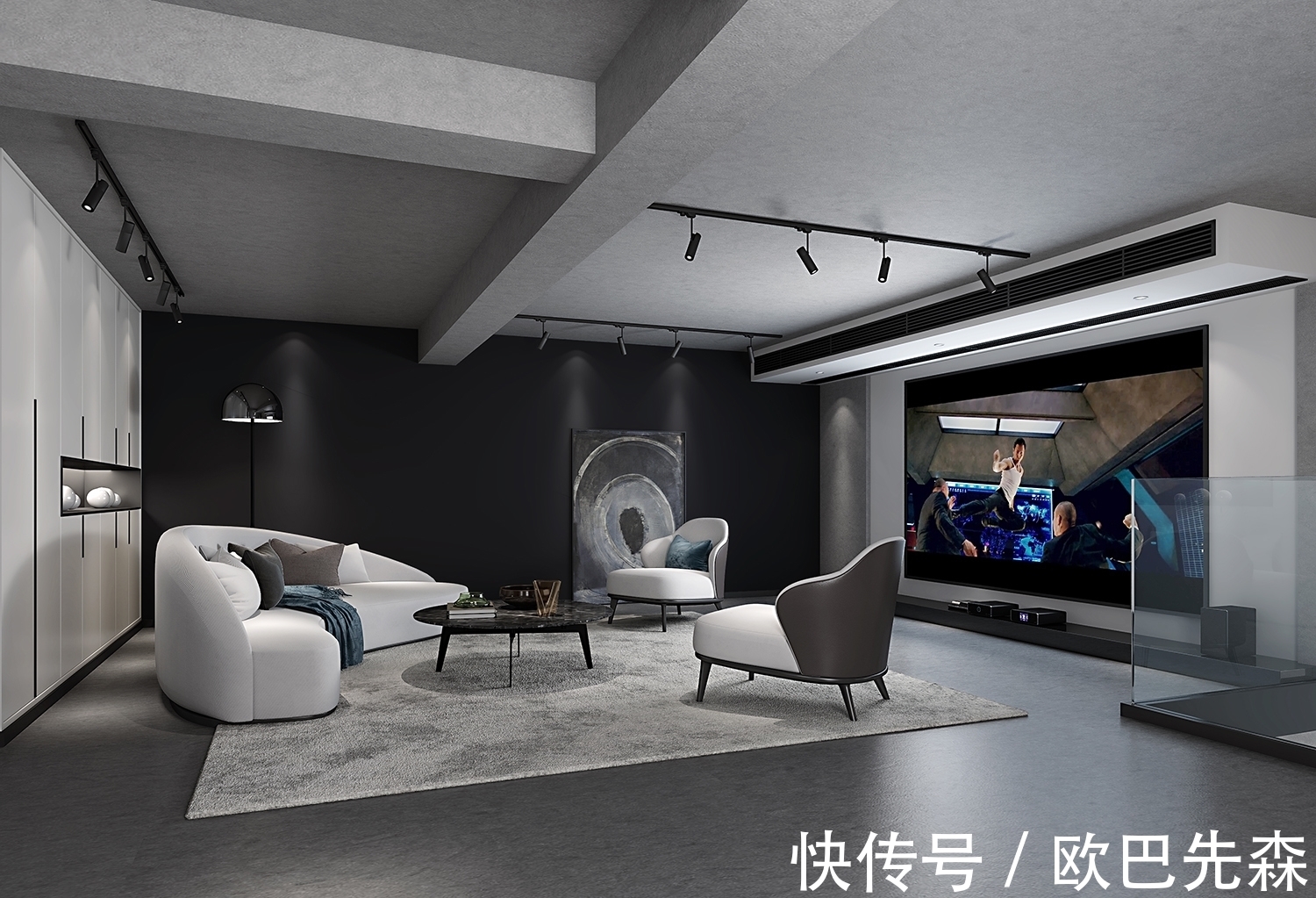 次卧空间|250㎡现代轻奢,精致艺术范直击心灵!