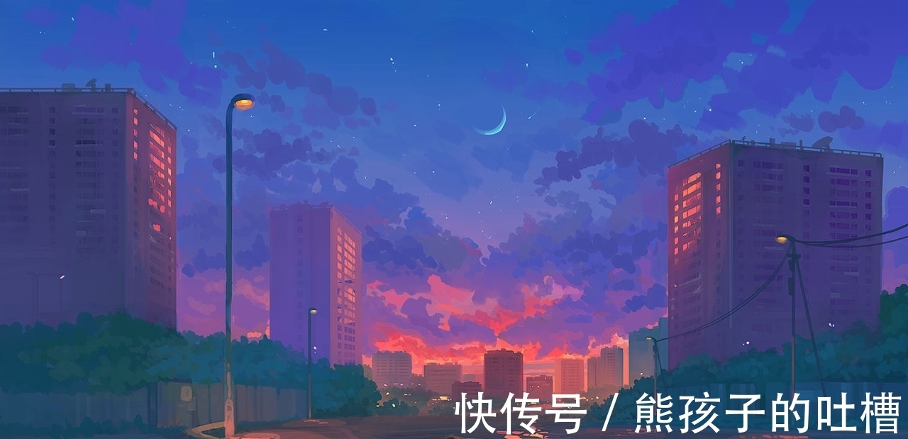 分割处@来自俄罗斯的插画,似乎具有一种疏离的辽阔与苍凉