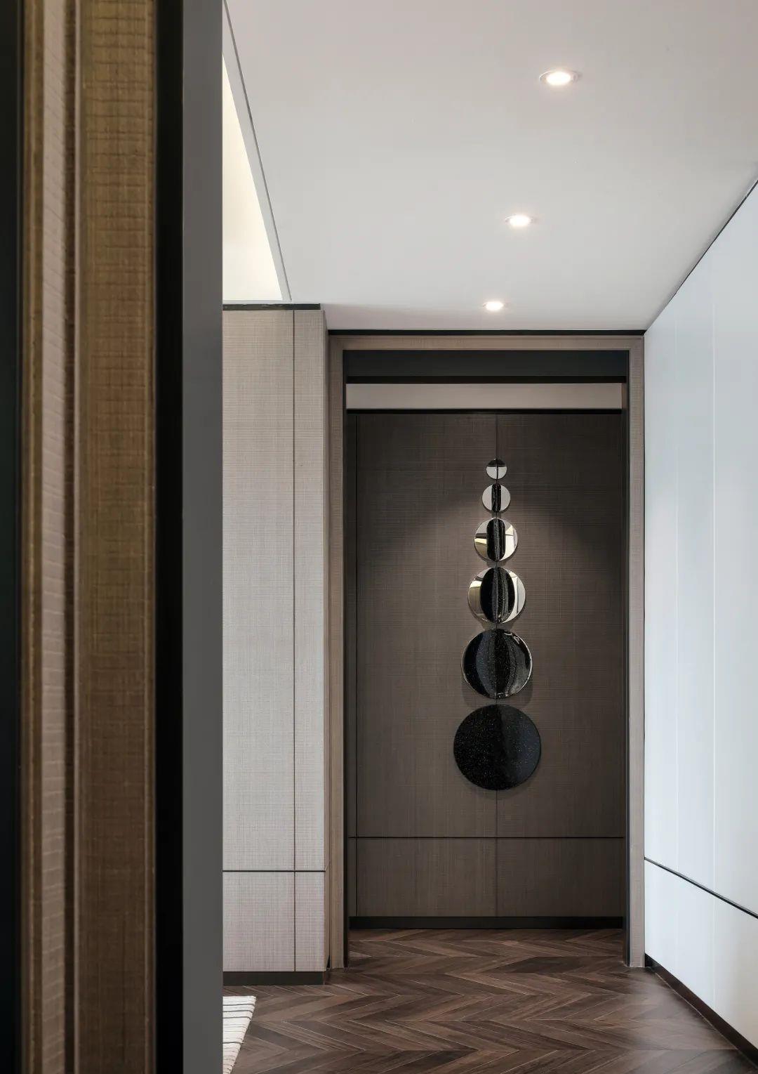 现代|138㎡现代轻奢风就得这么装,空间层次分明,舒适又高级