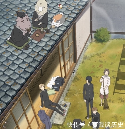 友人|《夏目友人帐》治愈的手机壁纸,春天就快到来了,众人在一起很暖