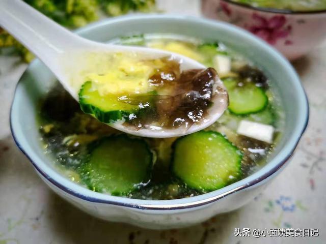 黄瓜|天热，每天一碗这汤，吃得饱又营养，不知不觉瘦了5斤，太惊喜了