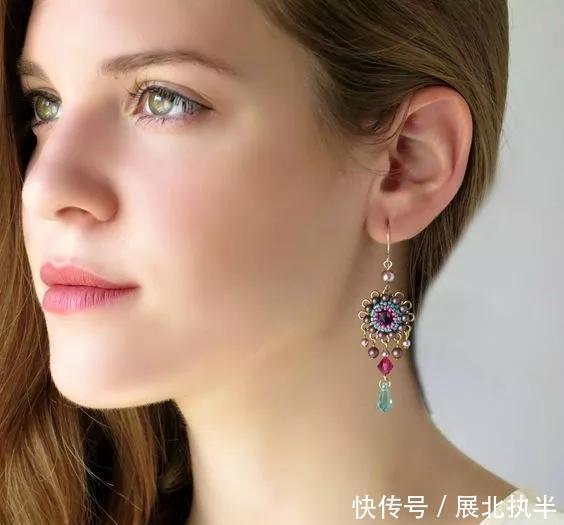 铁丝|嫌弃耳环难看,在家拿些珠子,串一串,每天都戴不同风格!附教程