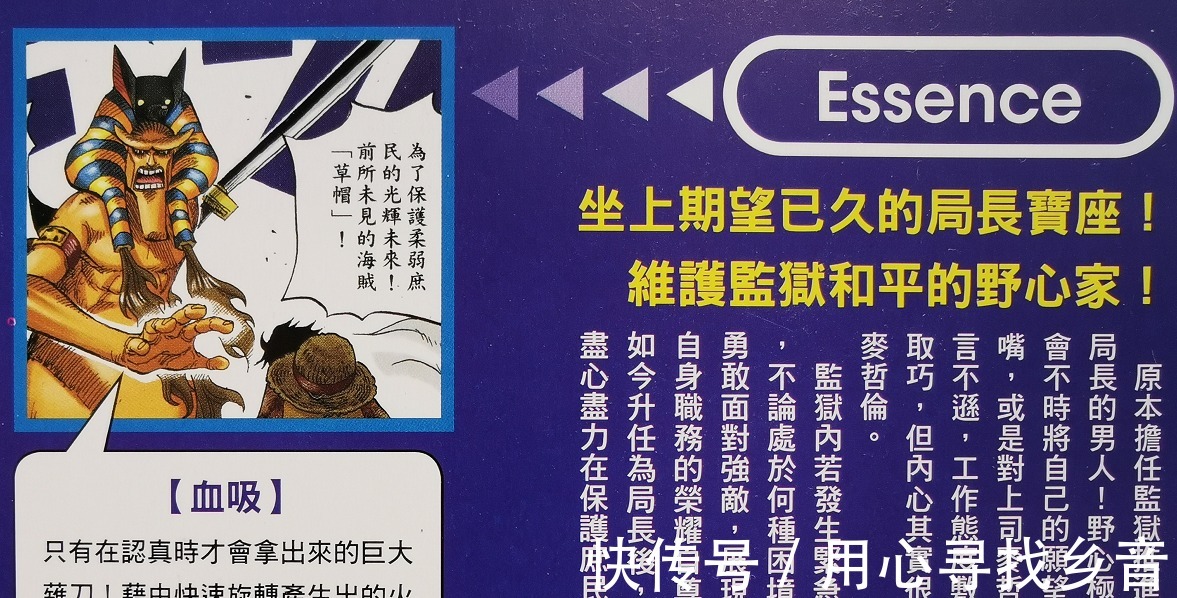 打工|海贼王官方资料麦哲伦都给他打工,耍起火焰刀不比锦卫门差