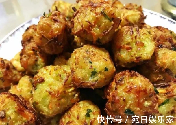 正确做法|炸萝卜丸子,牢记“2放2窍门”,丸子外酥里嫩,教你正确做法