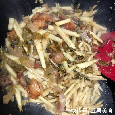 好吃|爆好吃!吃这菜冬笋炒雪菜,米饭你得多备点