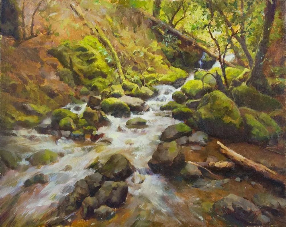 艺术学院!两次入选年度沙龙的决赛,他的画到底美在哪里?