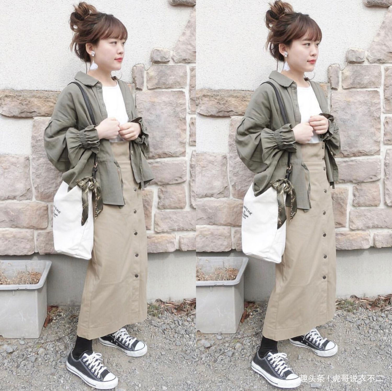 ins 小个子搭配不一定要显高,ins小个子博主,每一套搭配都很舒服