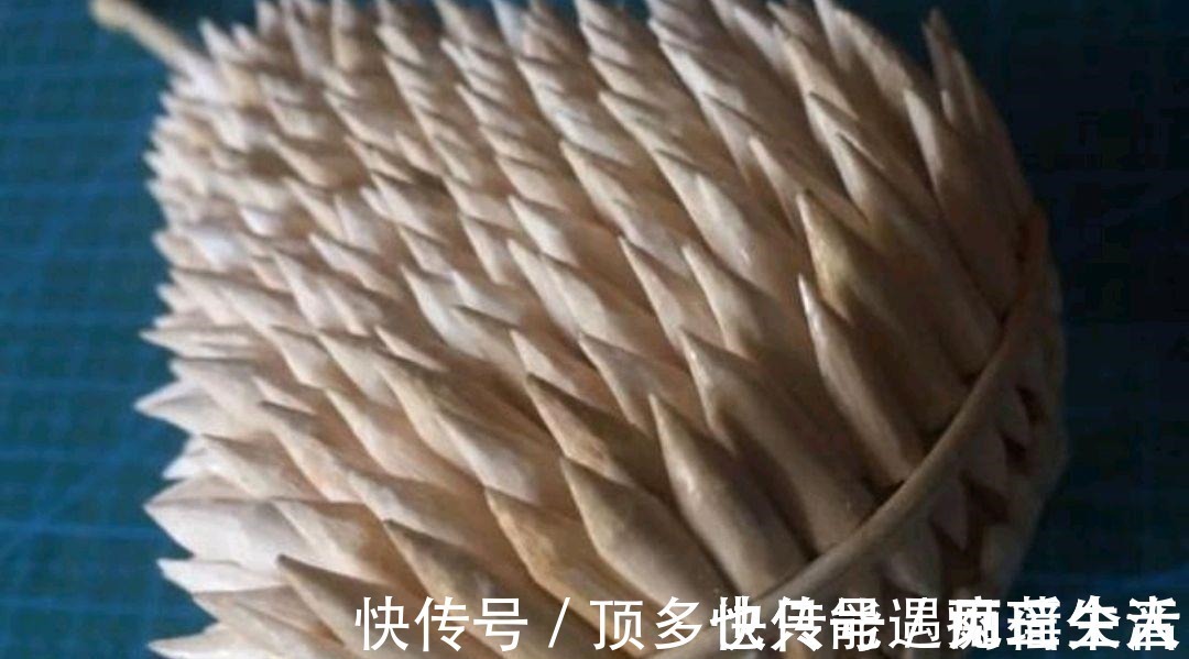 鲛肌|筷子也能做手办,火影忍者鲛肌被小孩还原,这分明就是大神!