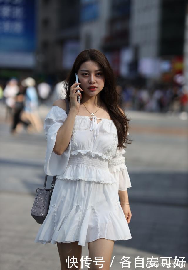 选择|微胖美女显瘦穿搭,选择束腰连衣裙,轻松隐藏“小肉肉”