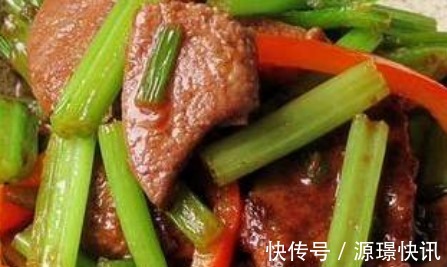 芹菜炒猪肝|儿子贼拉喜欢的护眼菜,好吃到爆,含有大量的维生素A,营养健康