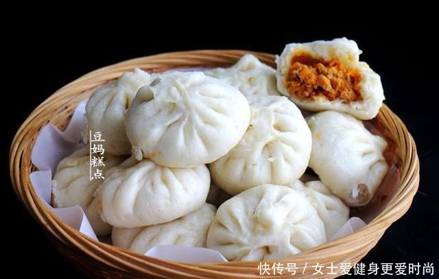 胡萝卜|胡萝卜肉包,1次发酵简单轻松,有空多给孩子做,清热明目