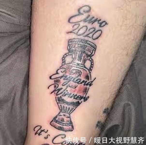 英格兰|英格兰纹身哥:不后悔也不会去掉纹身;若明年进决赛再纹一个