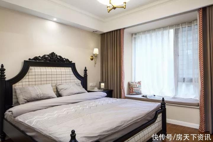 户型图|145平米的美式风格,原来三居室还可以这样装修